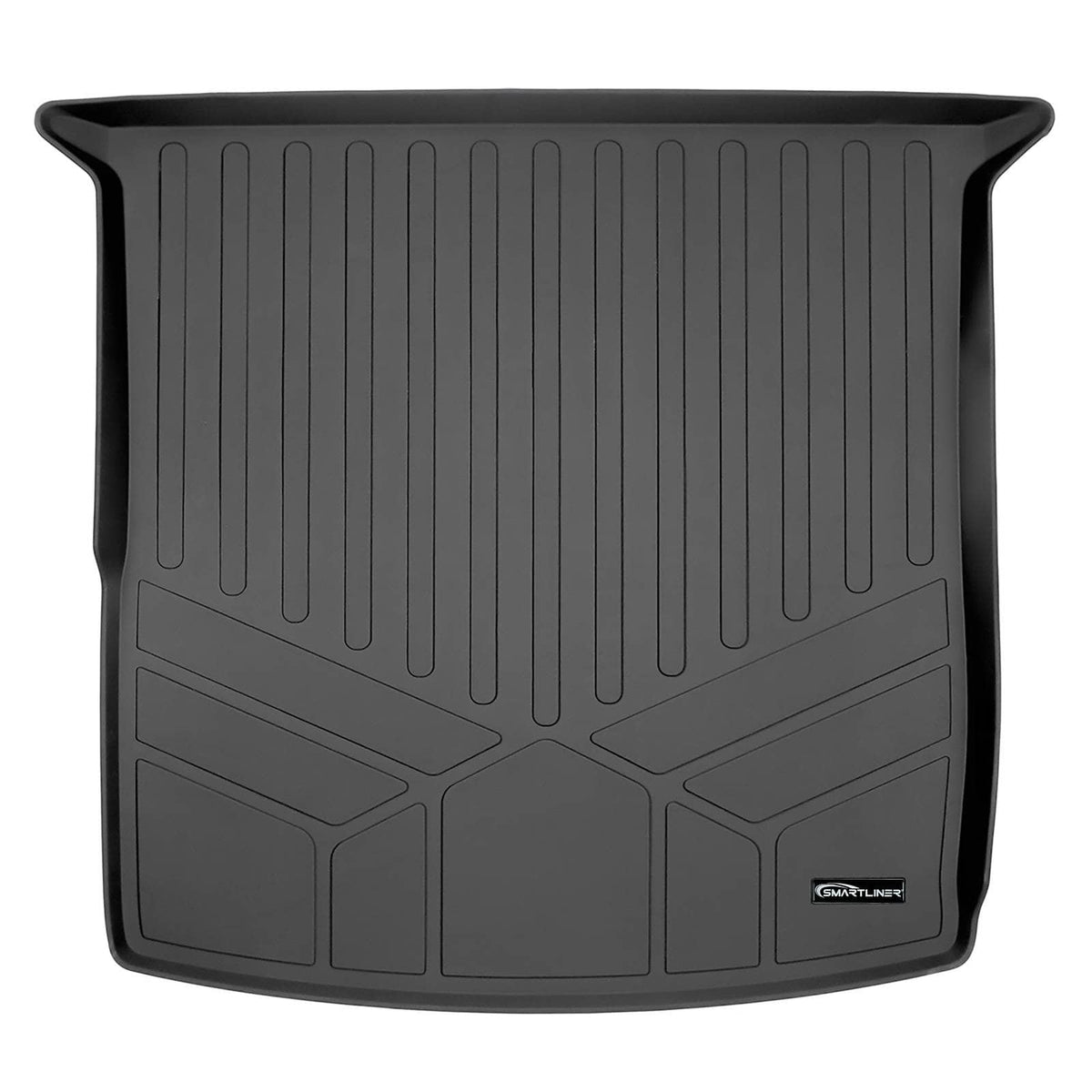 SMARTLINER Cargo Liner Black / Cargo Liner behind the 2nd Row Seats 2017-2023 GMC Acadia Cargo Liner|5 Passenger Models|SMARTLINER