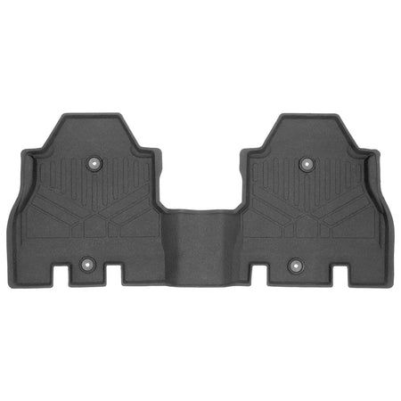 SMARTLINER Rubber Liners Black / Second Row Rubber Liner 2021-2025 Jeep Wrangler Rubicon Rubber Liners|Unlimited 4 Door|SMARTLINER