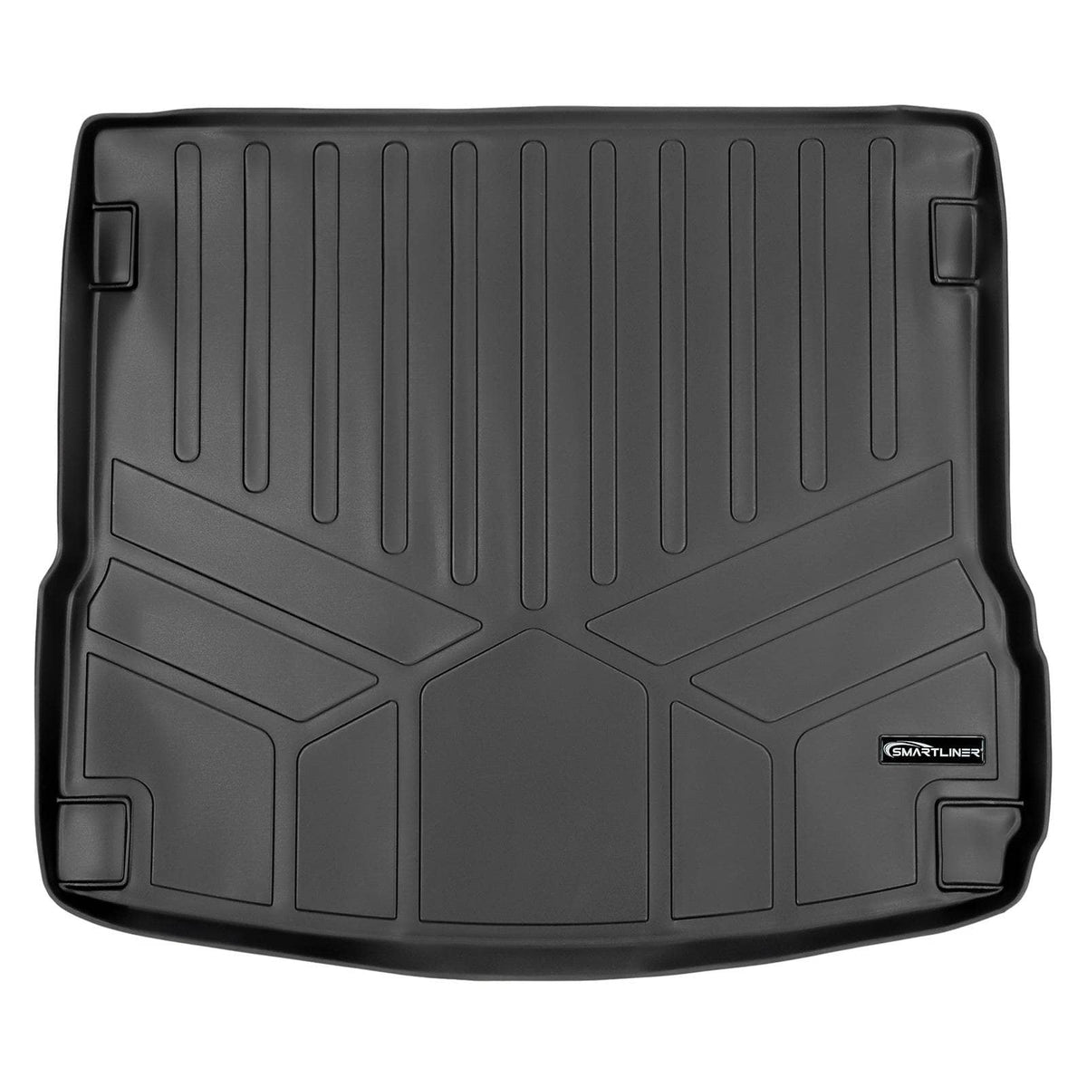 SMARTLINER Cargo Liner Black / Cargo Liner behind the 2nd Row Seats 2014-2026 Porsche Macan Cargo Liner|Do not fit Electric models|SMARTLINER