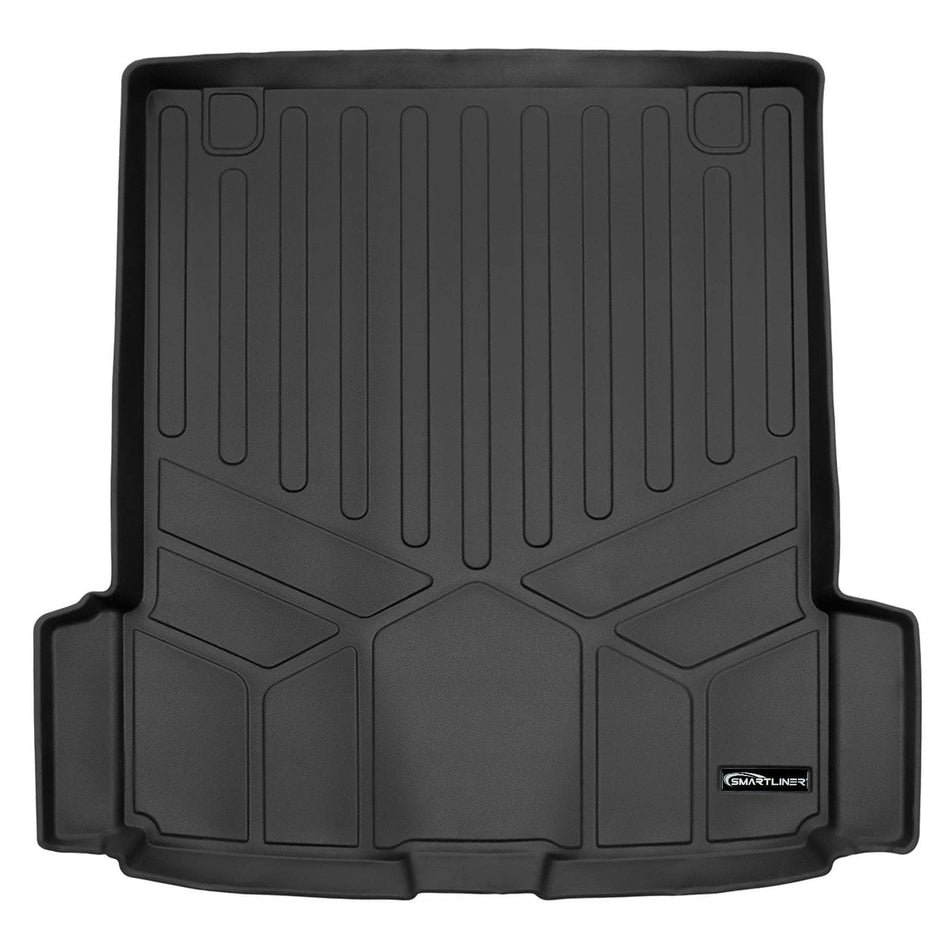 SMARTLINER Cargo Liner Black / Cargo Liner behind the 2nd Row Seats 2022-2026 Audi E-Tron GT Cargo Liner|Fits All trims|SMARTLINER