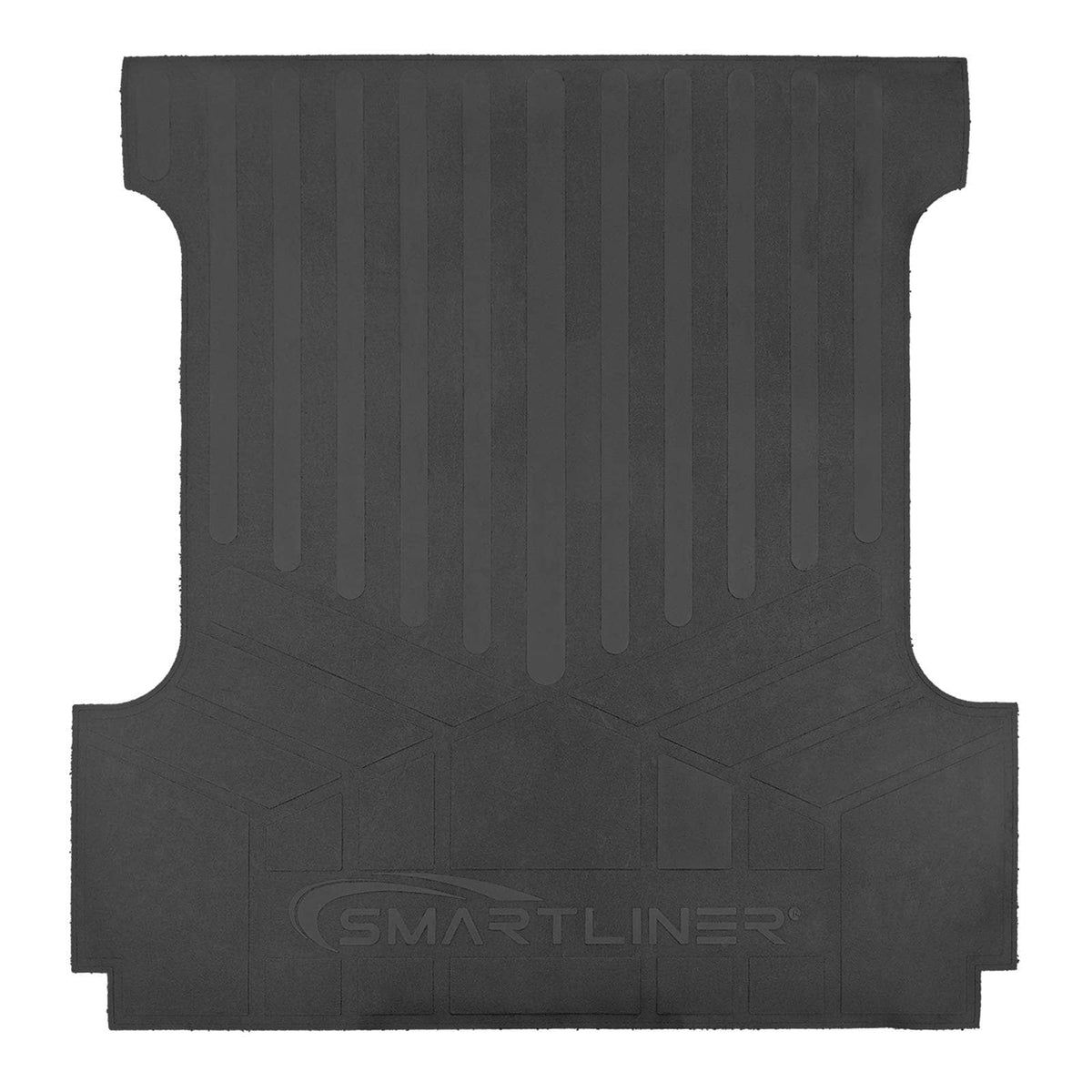 SMARTLINER Rubber Truck Bed Mats Black / Rubber Truck Bed Mats 2022-2025 Ford F-150 Lightning Rubber Truck Bed Mats | SMARTLINER