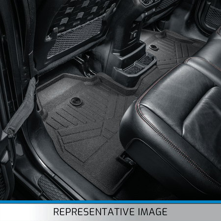 SMARTLINER Rubber Liners 2020-2025 Jeep Gladiator Rubber Liners|Fits all trims|SMARTLINER