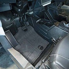 SMARTLINER All Weather Protection Custom Fit Rugged Rubber Bed Mat Liner Compatible With 2020-2025 Polaris RZR Trail & Polaris RZR Trail S