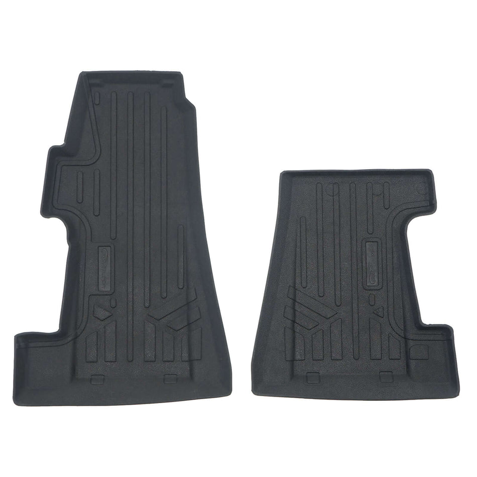 Smartliner USA Black / 1st Row Rugged Rubber Mat SMARTLINER Custom Fit Rugged Rubber Floor Liners For 2016-2024 Polaris Slingshot