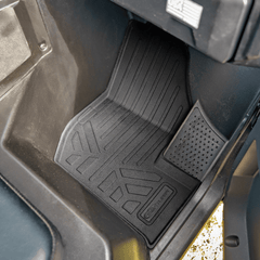 2 Row Rugged Rubber Mat Set And Truck Bed Mat Liner
