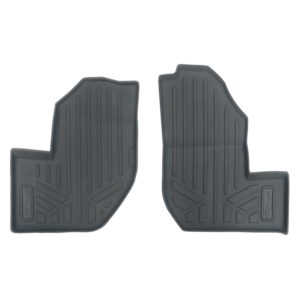 Smartliner USA Black / Front Row Rugged Rubber Mat Set SMARTLINER Custom Fit Rugged Rubber Floor Liners For 2018-2025 Yamaha Wolverine RMA X4