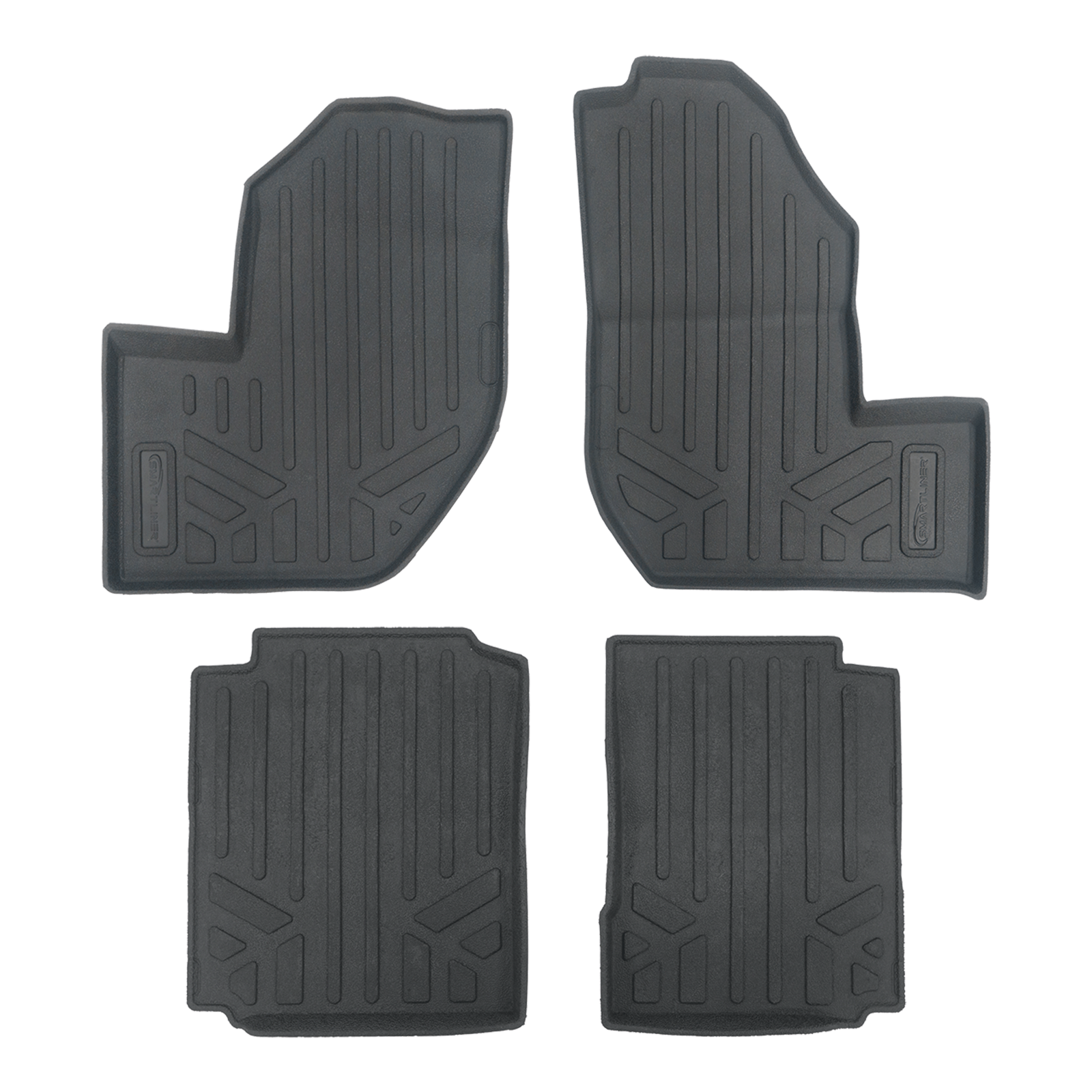 2 Row Rugged Rubber Mat Set