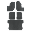 2 Row Rugged Rubber Mat Set And Truck Bed Mat Liner