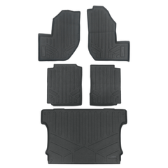 2 Row Rugged Rubber Mat Set And Truck Bed Mat Liner