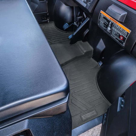 Smartliner USA SMARTLINER Custom Fit Rugged Rubber Floor Liners For 2017-2024 Kawasaki Mule (6-Seater Models)