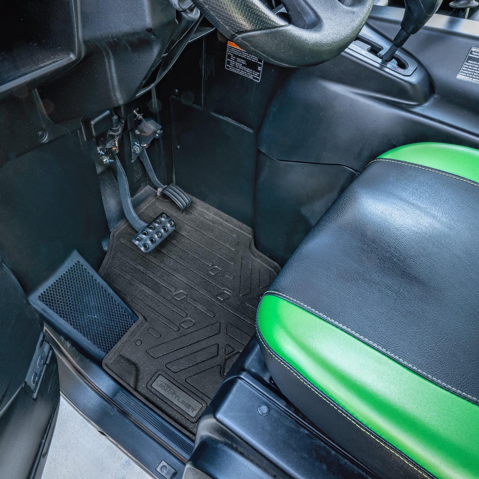 SMARTLINER Custom Fit Rugged Rubber Floor Liners For 2020-2024 Kawasaki TERYX