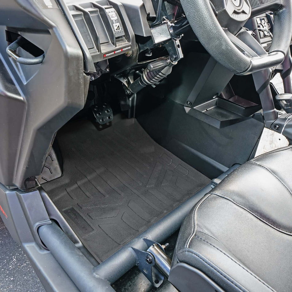 Smartliner USA SMARTLINER Custom Fit Rugged Rubber Floor Liners For 2019-2023 Can-Am Maverick X3 (4 Passenger)