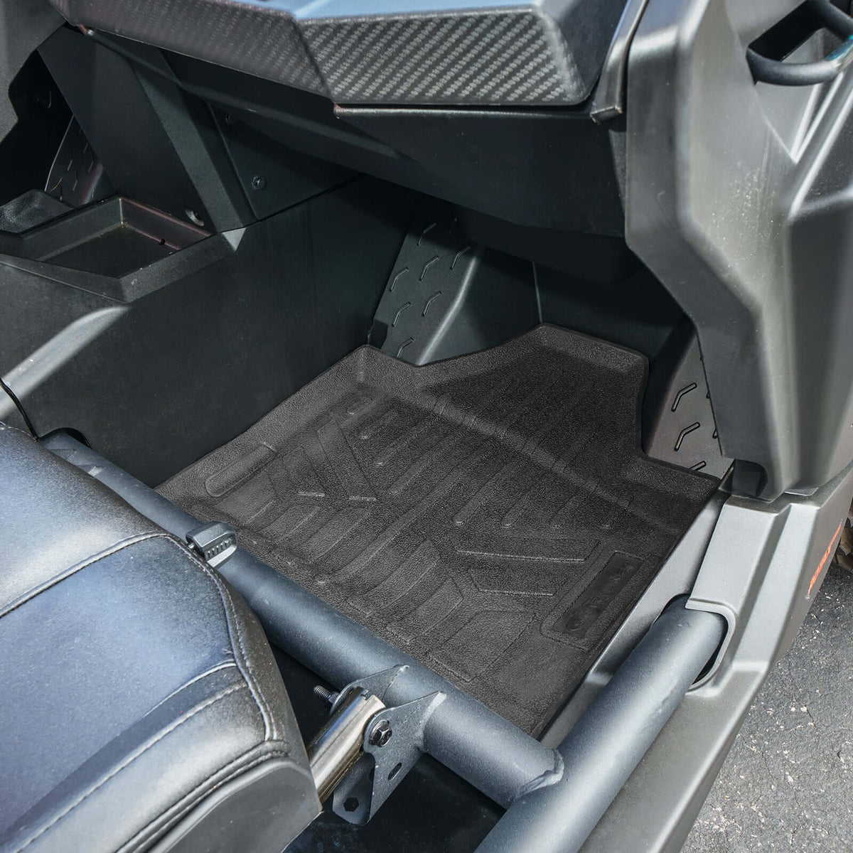 Smartliner USA SMARTLINER Custom Fit Rugged Rubber Floor Liners For 2019-2023 Can-Am Maverick X3 (4 Passenger)