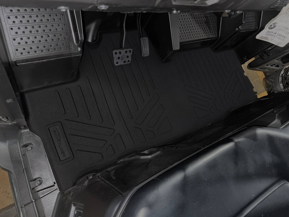 SMARTLINER OUTDOORS UTV Floor Liners Black / First Row UTV Liner 2018-2026 Honda Pioneer 700 Floor Liners|2 Seater, 4 Seater Models|SMARTLINER