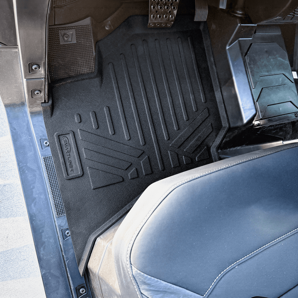 SMARTLINER OUTDOORS UTV Floor Liners 2024-2026 Polaris Ranger XD 1500 Floor Liners|Fits Northstar for 3 & 6 Seaters|SMARTLINER