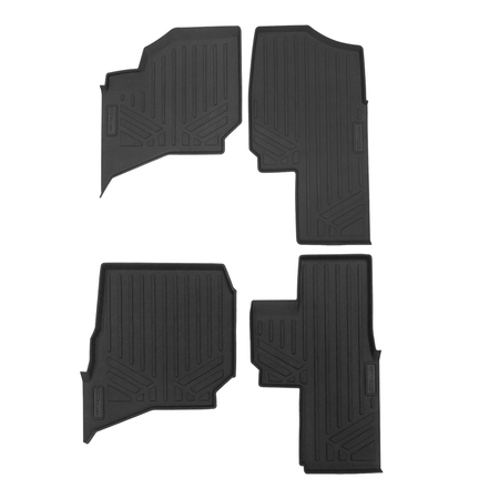 Smartliner USA UTV Black / 2 Row UTV Liner SMARTLINER Custom Fit Compatible With 2024-2026 Polaris Ranger XD 1500 / XD 1500 Northstar (Fits 6 Seater | Fits Premium and Ultimate Trims)