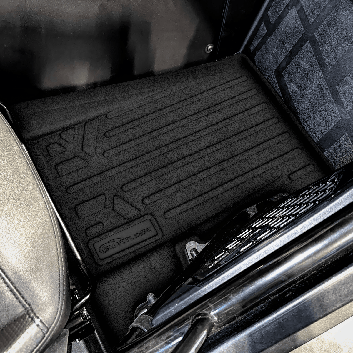 Smartliner USA UTV Liner Black / 1st Row Rugged Rubber Mat SMARTLINER Rugged Rubber Floor Liners For 2025-2026 Polaris Slingshot