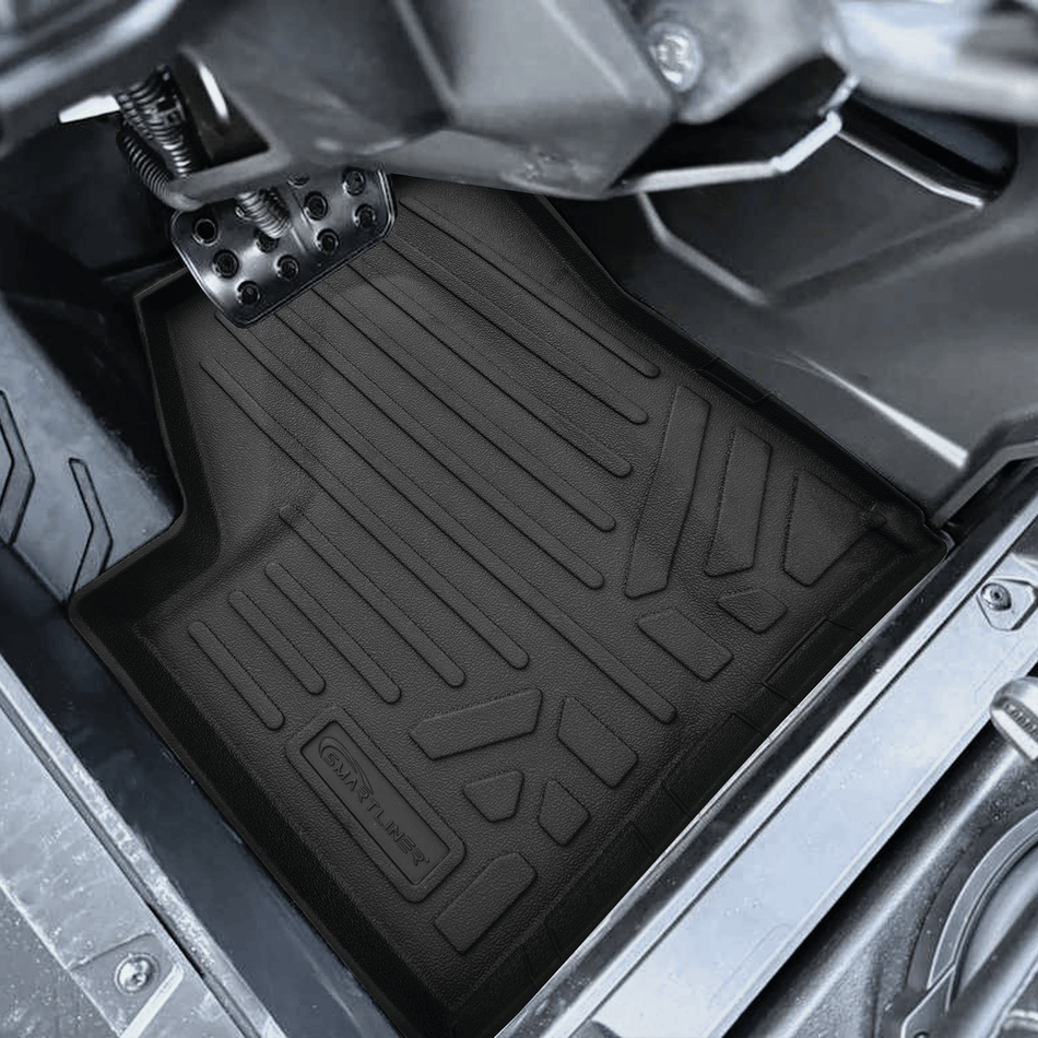 SMARTLINER OUTDOORS UTV Floor Liners 2024-2026 Can-Am Maverick R Floor Liners|4 Seater Models|SMARTLINER