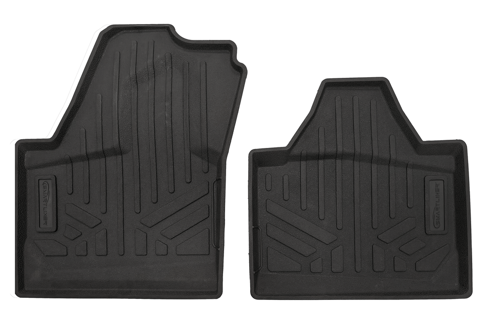 Smartliner USA Black / Front Row Rugged Rubber Mat Set SMARTLINER Custom Fit Rugged Rubber Floor Liners For 2024-2025 Can-Am Maverick X3 (Fits 2 - 4 Seater)