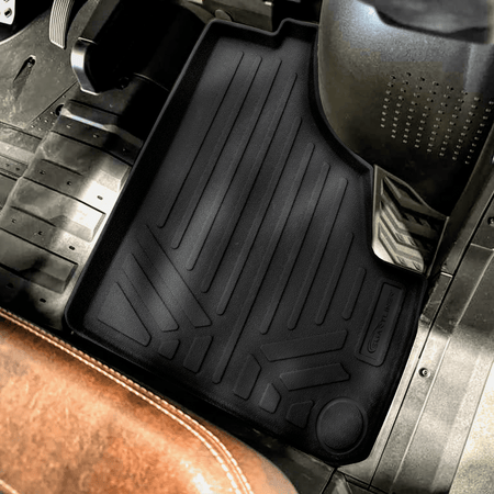Smartliner USA UTV Liner Black / 1st Row Rugged Rubber Mat SMARTLINER Floor Liners Compatible with 2025-2026 CFMOTO UForce U10 (3-Seater)