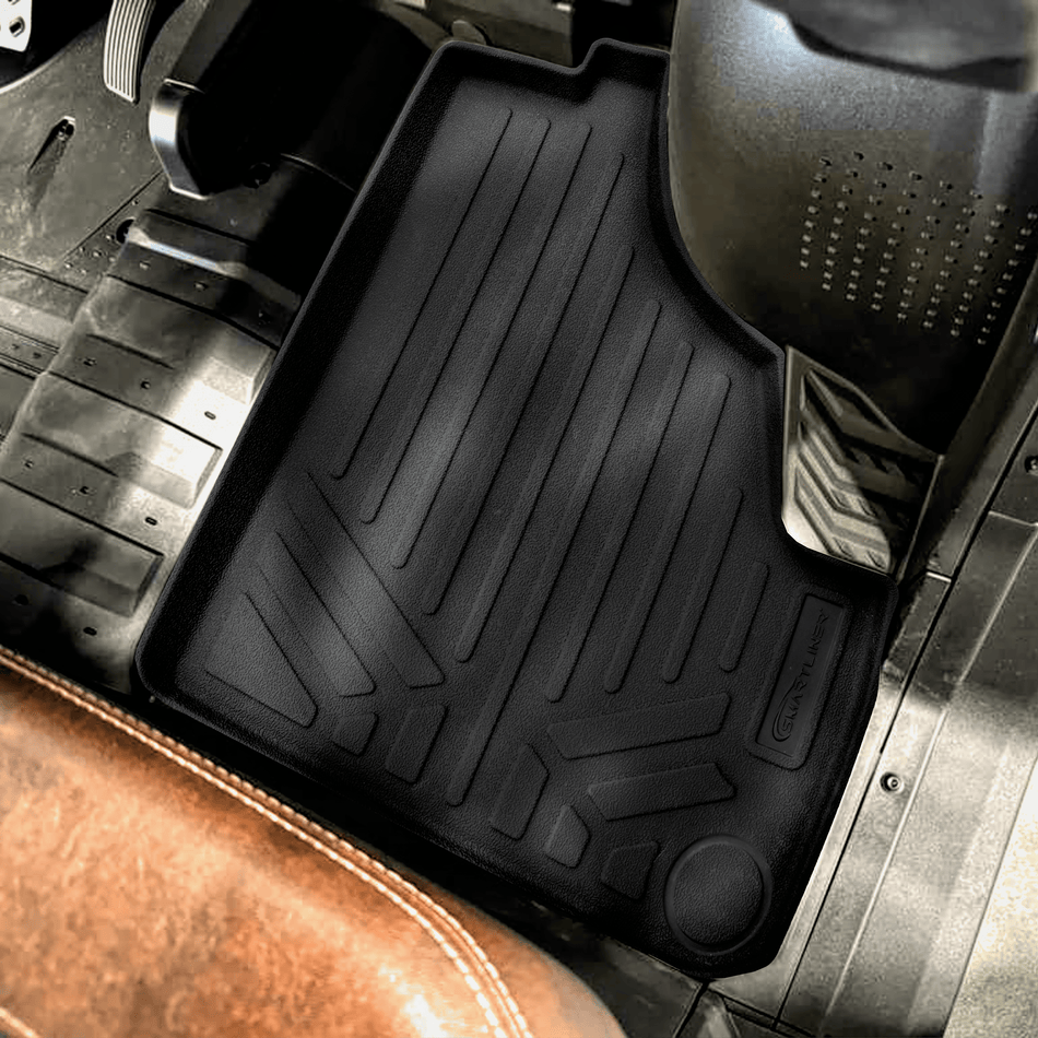 Smartliner USA UTV Liner Black / 1st Row Rugged Rubber Mat SMARTLINER Floor Liners Compatible with 2025-2026 CFMOTO UForce U10 (3-Seater)