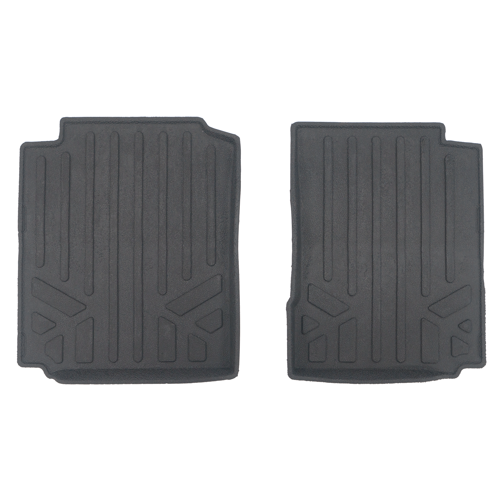 2nd Row Rugged Rubber Mat Set