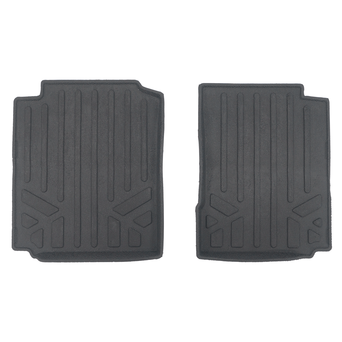 Smartliner USA Black / Second Row Rugged Rubber Mat Set SMARTLINER Custom Fit Rugged Rubber Floor Liners For 2018-2025 Yamaha Wolverine RMA X2