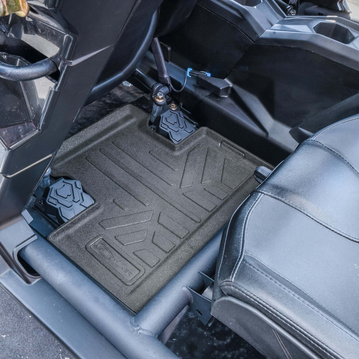 Smartliner USA SMARTLINER Custom Fit Rugged Rubber Floor Liners For 2019-2023 Can-Am Maverick X3 (4 Passenger)