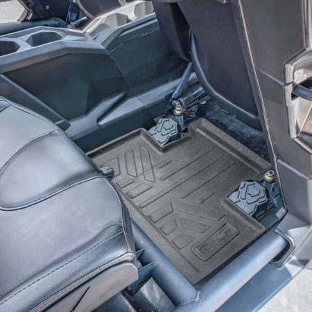 Smartliner USA SMARTLINER Custom Fit Rugged Rubber Floor Liners For 2019-2023 Can-Am Maverick X3 (4 Passenger)