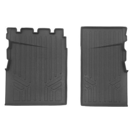 Smartliner USA Custom Fit Floor Mat Liners Black / Second Row Rugged Rubber Mat Set SMARTLINER OUTDOORSâ„¢ Custom Fit Rugged Rubber Floor Liners For 2016-2025 Can-Am Defender (6 Seater)