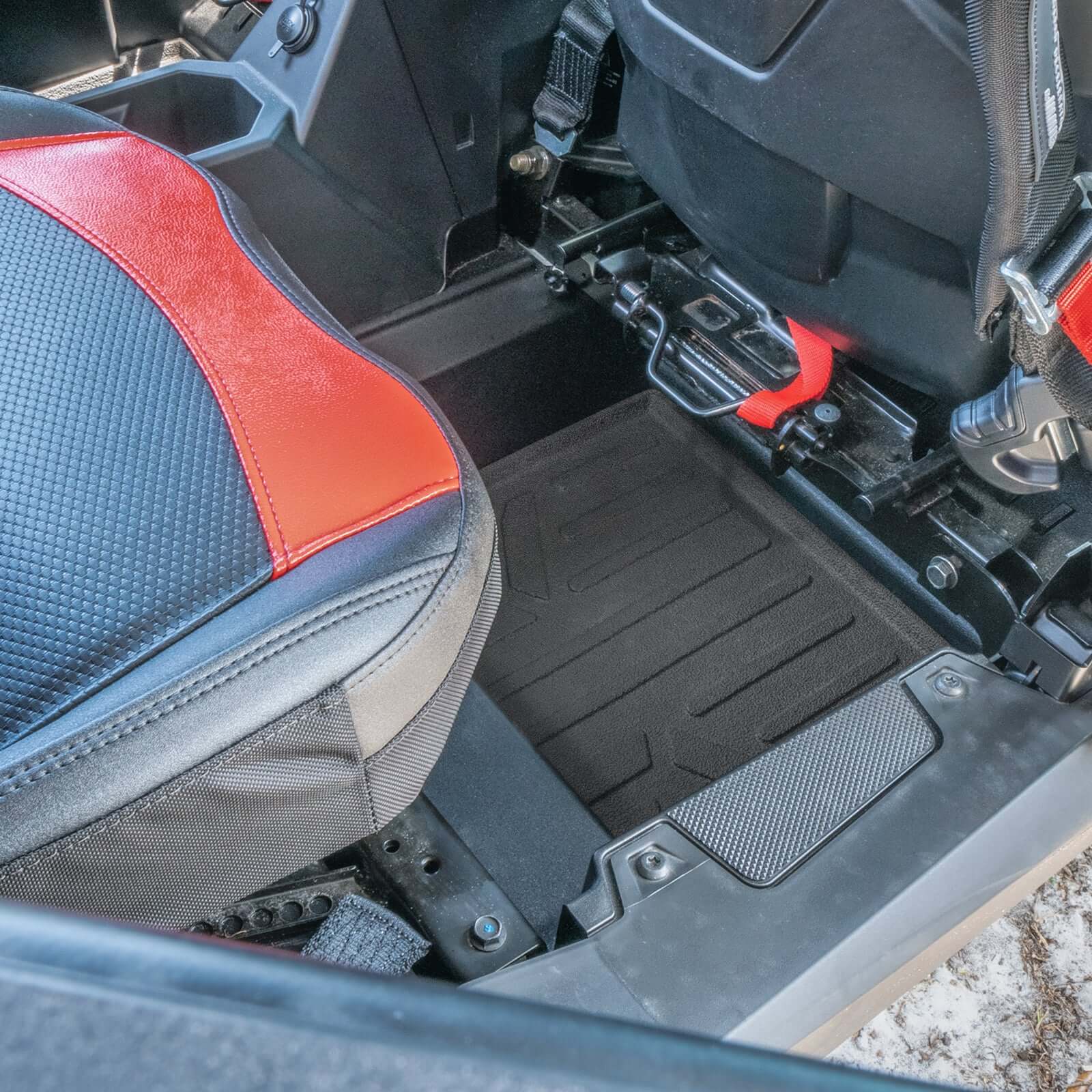 2 Row Rugged Rubber Mat Set And Truck Bed Mat Liner
