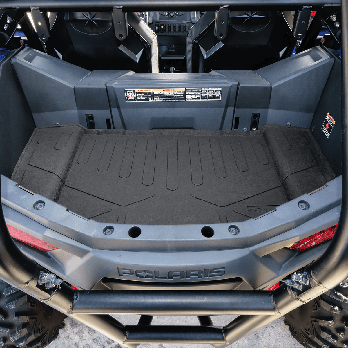 Smartliner USA SMARTLINER All Weather Protection Custom Fit Rugged Rubber Bed Mat Liner Compatible With 2020-2025 Polaris RZR Trail/Trail S