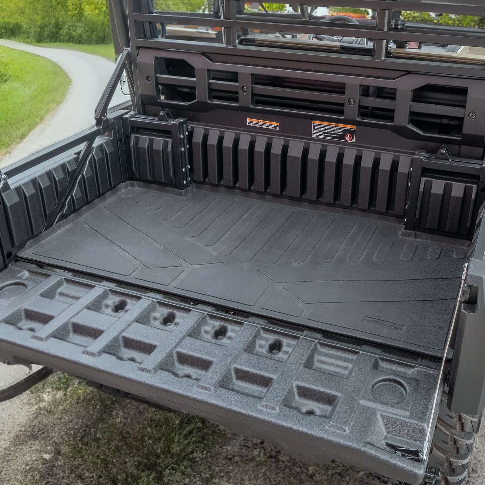 2 Row Rugged Rubber Mat Set And Truck Bed Mat Liner