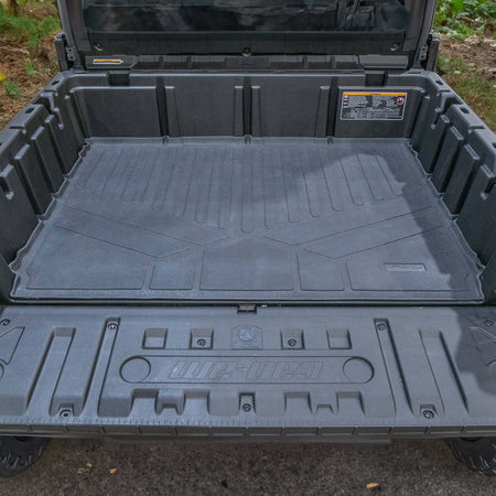 Smartliner USA Custom Fit Floor Mat Liners SMARTLINER OUTDOORSâ„¢ Custom Fit Rugged Rubber Floor Liners For 2016-2025 Can-Am Defender (6 Seater)