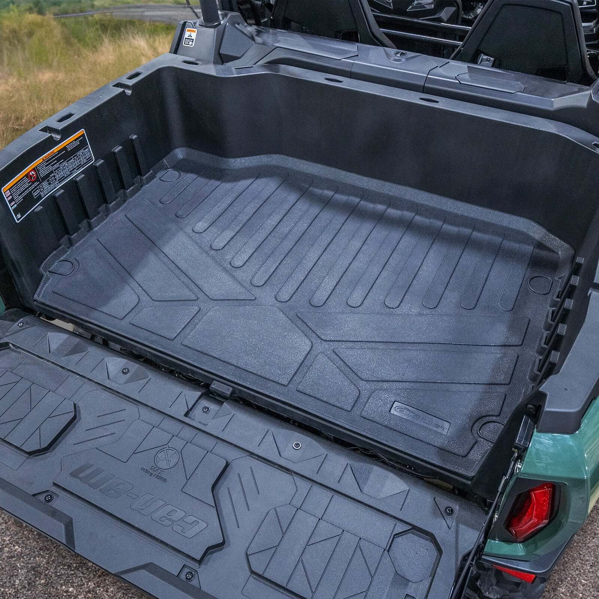 Smartliner USA SMARTLINER Custom Fit Rugged Rubber Floor Liners For 2019-2025 Can-Am Commander (4 Seater)