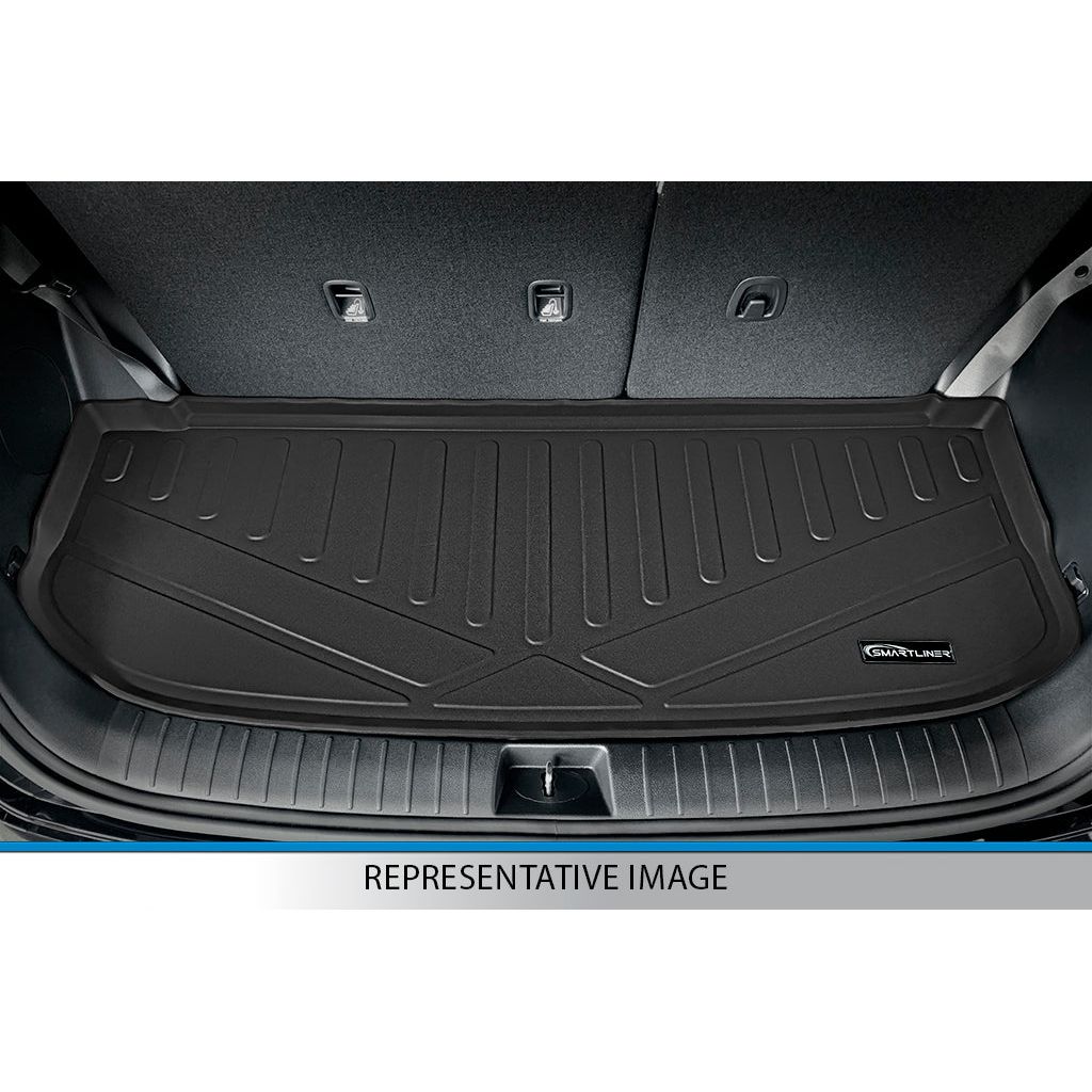 SMARTLINER Custom Fit Floor Liners For 2019-2023 Subaru Ascent with 2nd Row Bucket Seats and With Subwoofer in the Cargo Area