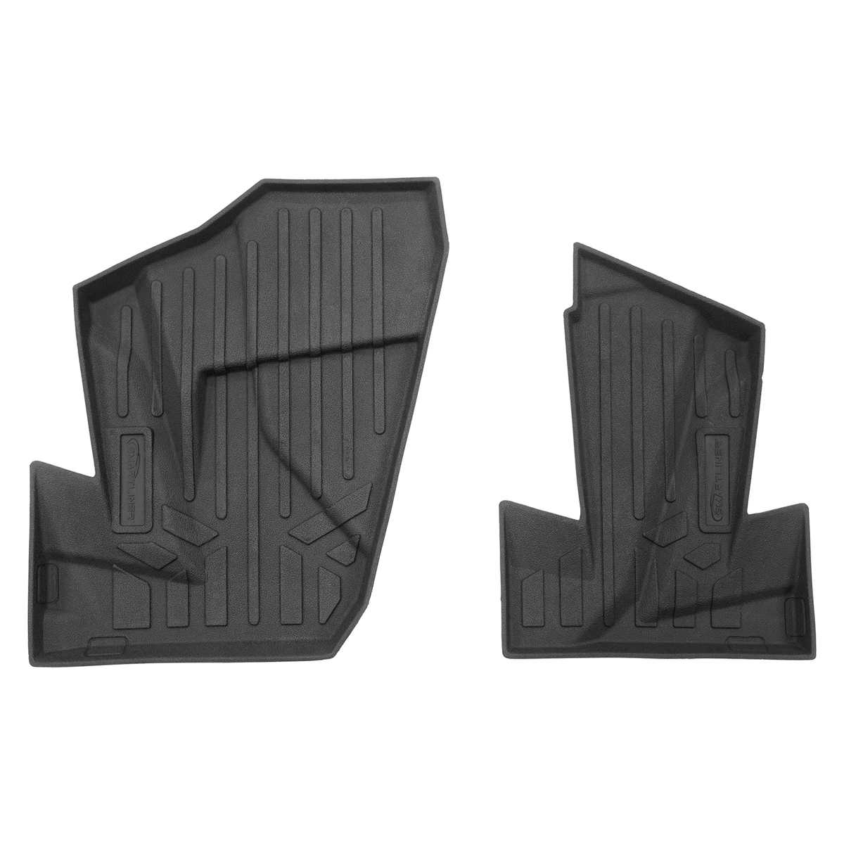 Smartliner USA Black / Front Row Rugged Rubber Mat Set SMARTLINER Custom Fit Floor Liners For 2024-2025 Polaris RZR XP 1000
