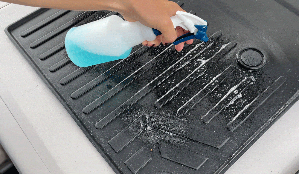 Step 2: Add Mild Soap or Use a Wet Wipe