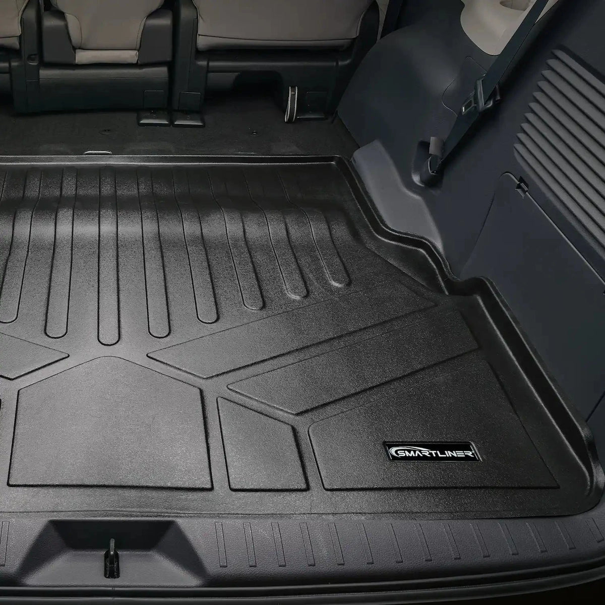 Smart Liner USA Motor Vehicle Interior Fittings SMARTLINER Custom Fit Floor Liners For 2021-2025 Toyota Sienna with 2nd Row Bucket Seats and Spare Tire