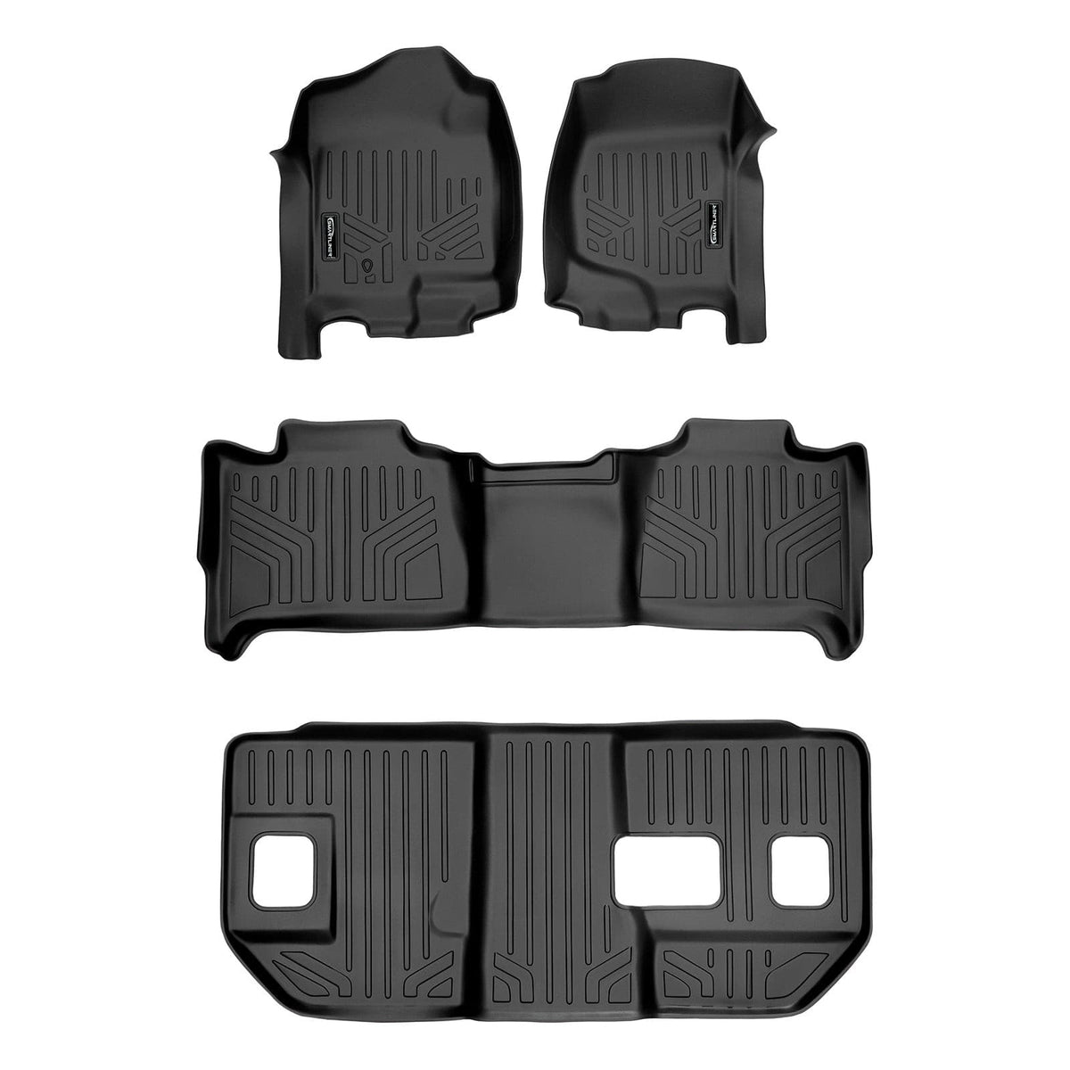 SMARTLINER 2007-2014 Chevrolet Suburban Floor Liners (8 Passenger) – 1st row, 2nd row & 3rd row liners (view 1)