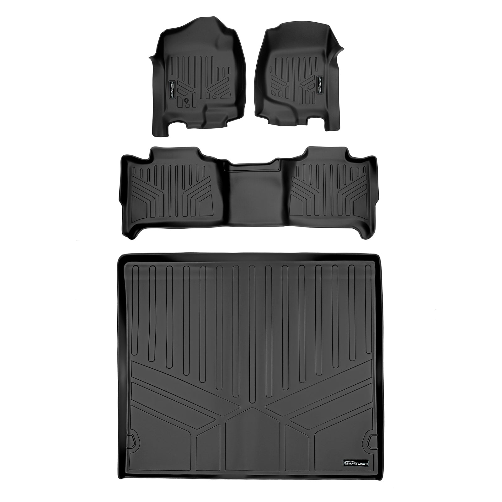 SMARTLINER Custom Fit for 2007-2008 Tahoe / Yukon (without 3rd Row Seats) - Smartliner USA