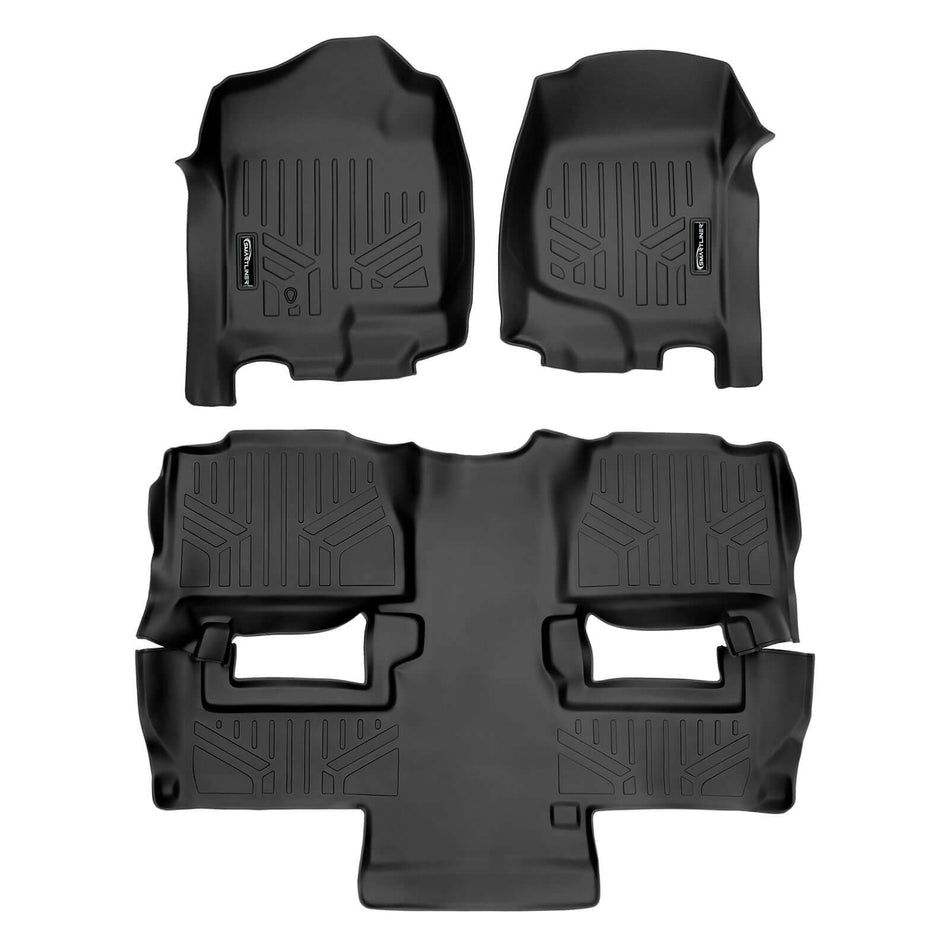 2007-2014 GMC Yukon Floor Liners|7 Passenger, 8 Passenger Models|SMARTLINER
