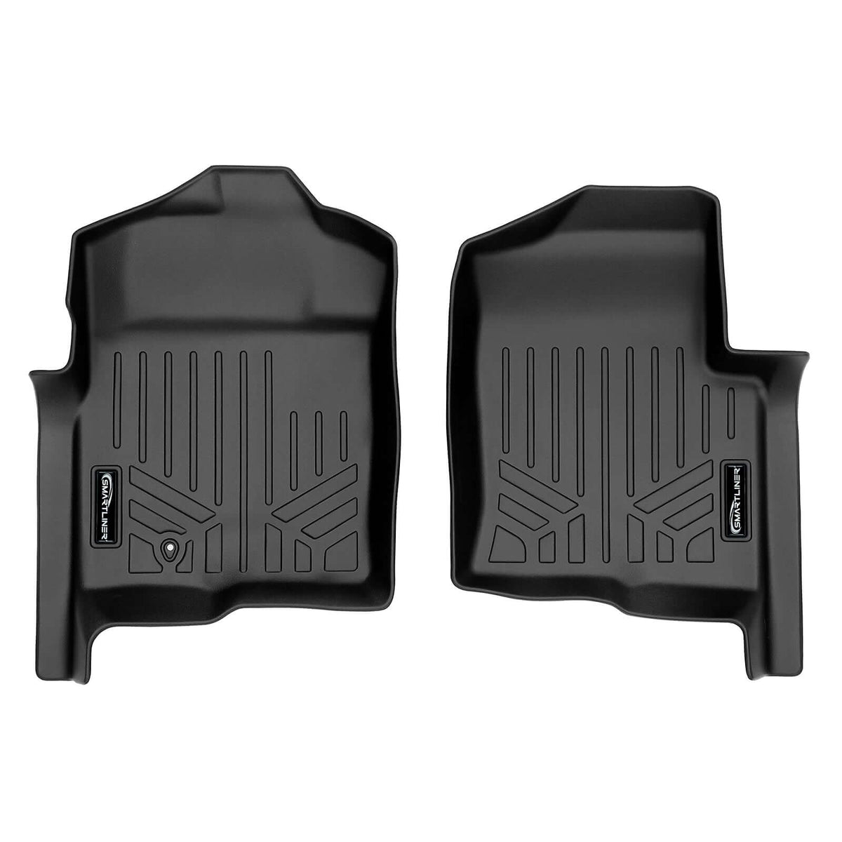 Smart Liner USA Motor Vehicle Interior Fittings Black / First Row Floor Mat Liner Set SMARTLINER Custom Fit Floor Liners For 2009-2010 Ford F-150