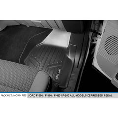 SMARTLINER Custom Fit for 2011-2012 F-250/F-350 Super Duty SuperCab with Depressed Drivers Side Pedal - Smartliner USA