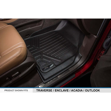 Smart Liner USA Motor Vehicle Interior Fittings SMARTLINER Custom Fit Floor Liners For Traverse/Enclave with 2nd Row Bucket Seats