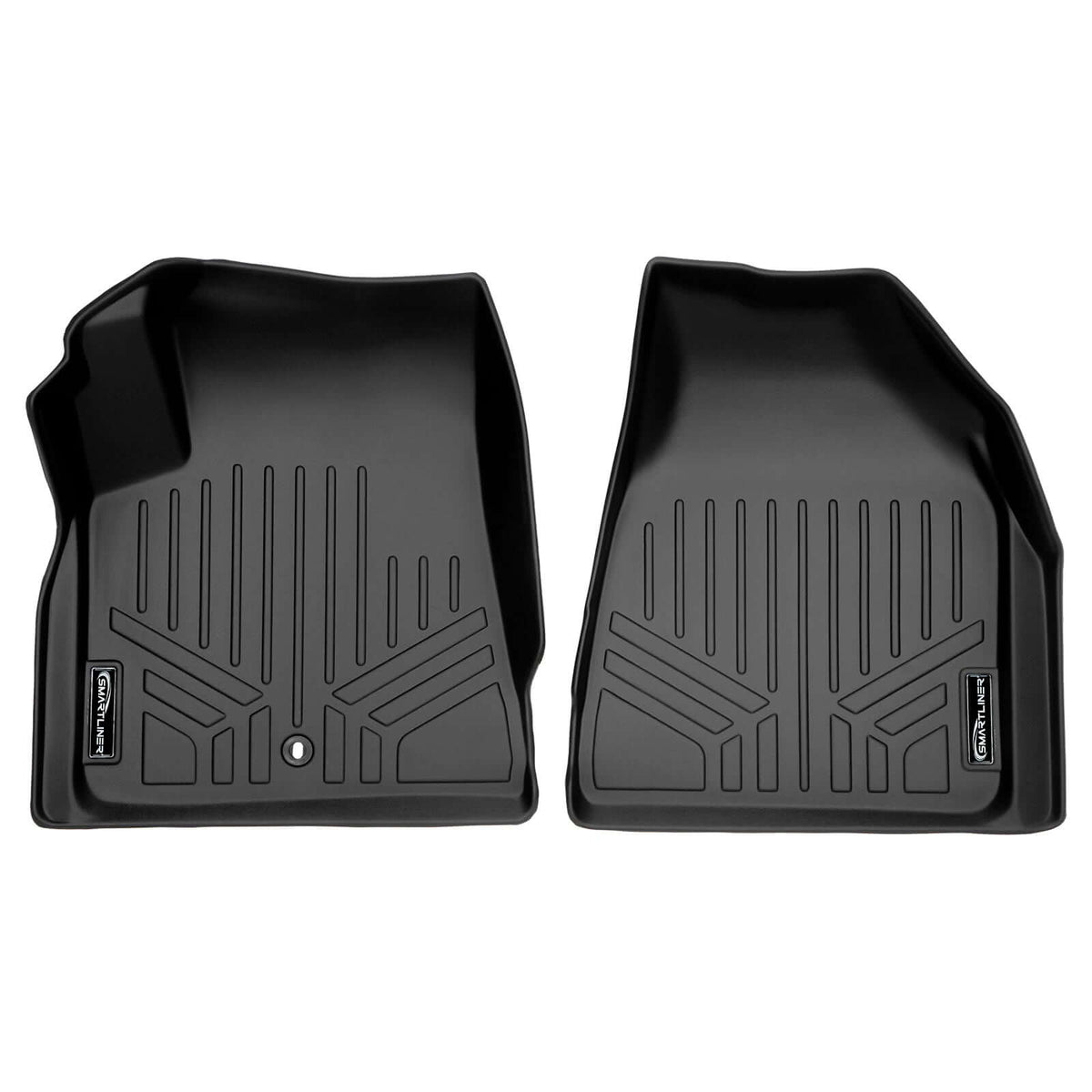 Smart Liner USA Motor Vehicle Interior Fittings Black / First Row Floor Mat Liner Set SMARTLINER Custom Fit Floor Liners For Traverse/Enclave with 2nd Row Bucket Seats