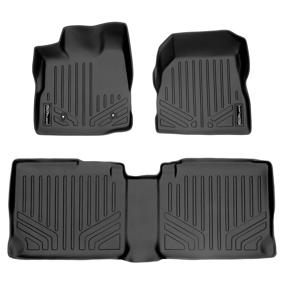 2010-2011 Chevrolet Equinox Floor Liners|Dual floor hooks|SMARTLINER