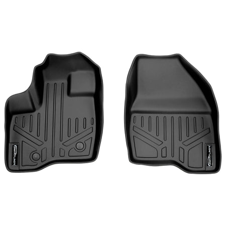Smart Liner USA Motor Vehicle Interior Fittings Black / First Row Floor Mat Liner Set SMARTLINER Custom Fit Floor Liners For 2011-2014 Explorer (without 2nd Row Center Console)