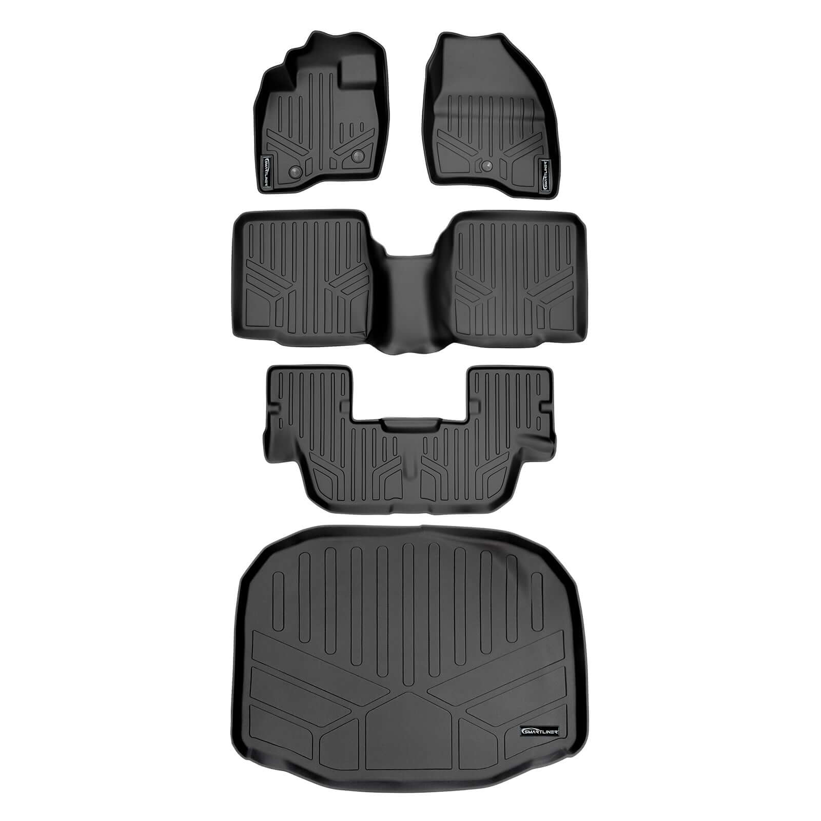 SMARTLINER Custom Fit for 2011-2014 Explorer (without 2nd Row Center Console) - Smartliner USA
