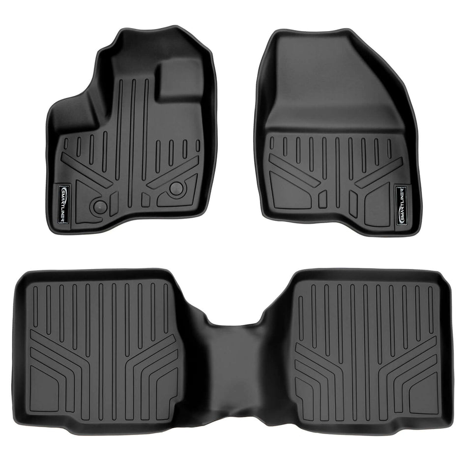 2011-2014 Ford Explorer Floor Liners|7 Passenger Models|SMARTLINER